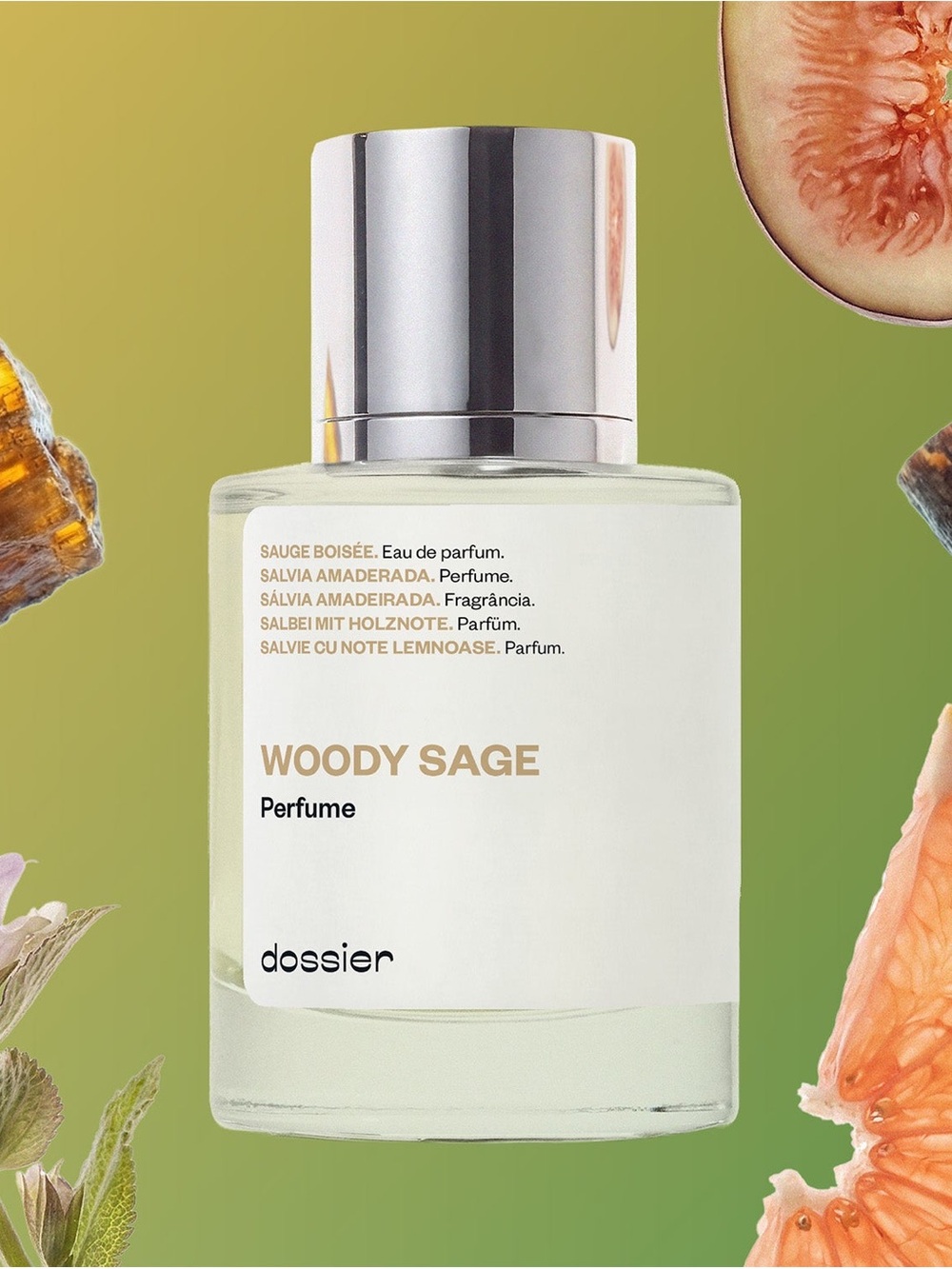 Dossier Woody Sage Unisex ED Perfume 50 ml - Out of Stock